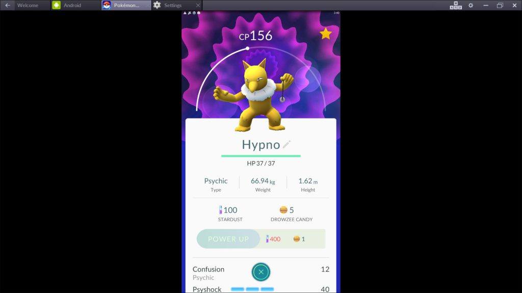 Psyshock in Pokémon GO