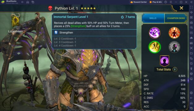 RAID Shadow Legends Pythion Fragment Fusion Event Guide BlueStacks