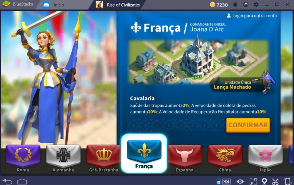 Conheça os melhores comandantes de Rise of Kingdoms BlueStacks 4