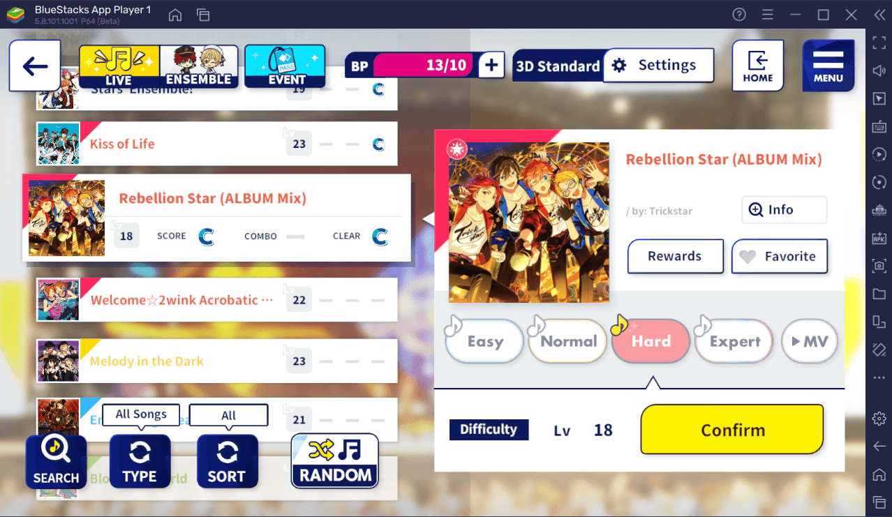 Как установить и играть в Ensemble Stars Music на ПК или Mac с помощью BlueStacks