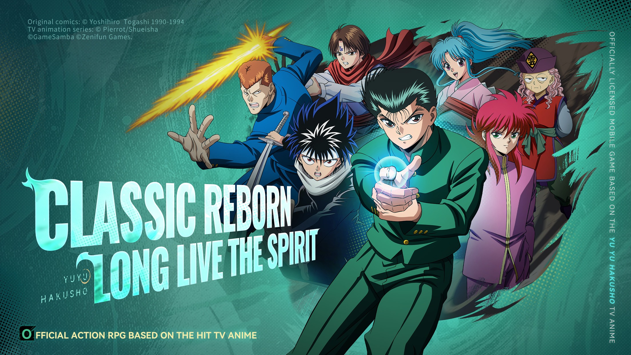 Classic Anime Game "YuYu Hakusho: Slugfest" Opens Pre-Registration