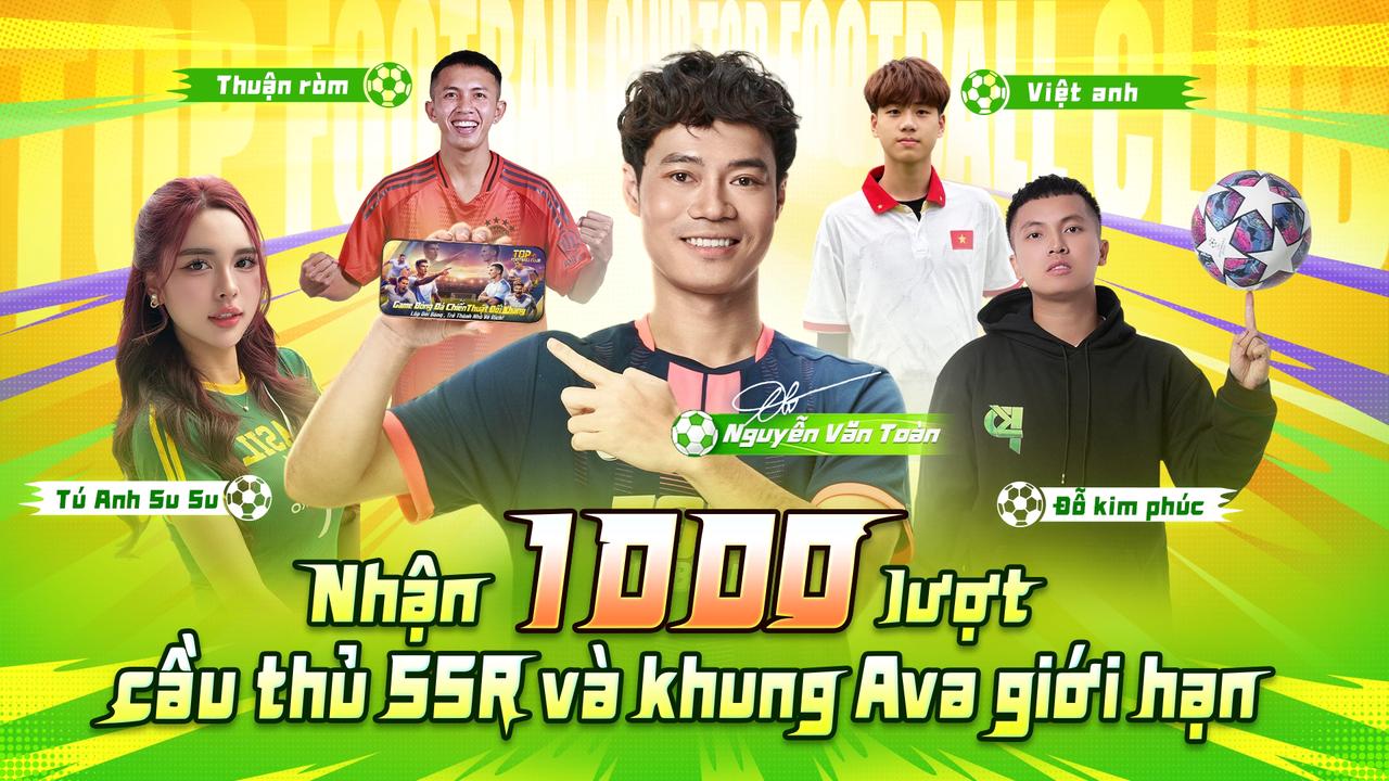 Nguyễn Văn Toàn Bất Ngờ Gia Nhập! <Top Football Club> Chính Thức Ra Mắt Hôm Nay!