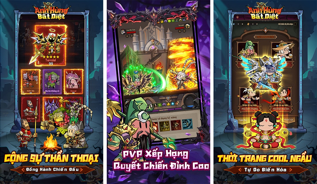 Cày đồ không giới hạn! Siêu phẩm treo máy cày đồ “Anh Hùng Bất Diệt” chính thức mở đăng ký sớm