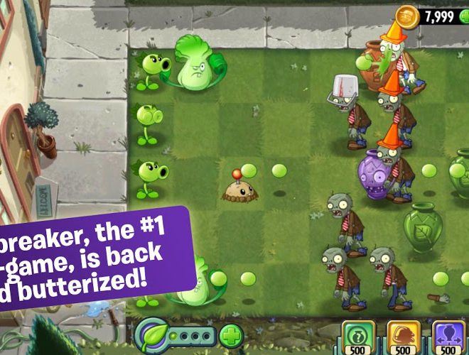 العب لعبة plants vs zombies 2 على جهاز الكمبيوتر وماك مع bluestacks