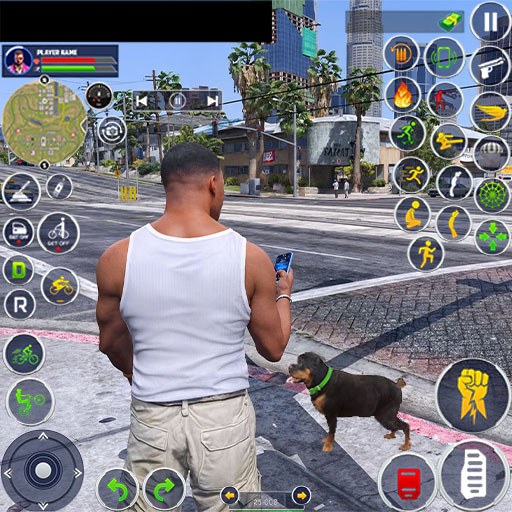 Open World Gangster Car Game