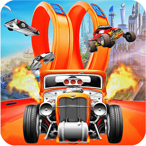 Race Off – stunt car crashing infinite loop racing