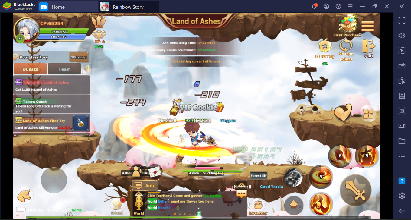 Panduan Lengkap Cara Mudah Main Rainbow Story: Fantasy MMORPG di PC