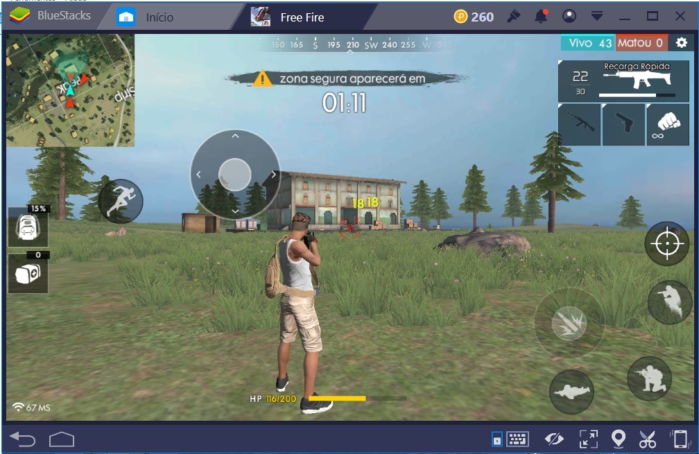 Como Jogar Free Fire Battlegrounds em PC