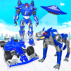 Wolf Robot Car Transform Game