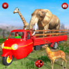 Wild Animal Transport Rickshaw Simulator