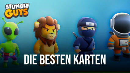 Stumble Guys Kartenliste – Die besten Karten in Stumble Guys erklärt