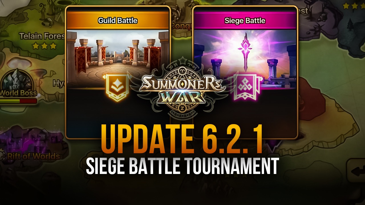 Summoners War focuses on Siege Battle in v6.2.1 update | BlueStacks