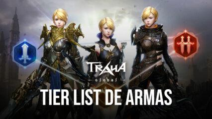 Tier List de armas em TRAHA Global: todas as armas ranqueadas, da melhor para a pior