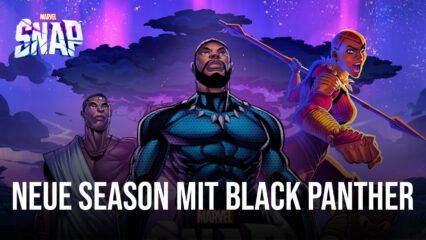 In der neuen MARVEL SNAP Season steht “Black Panther” im Mittelpunkt, inklusive King T’challa