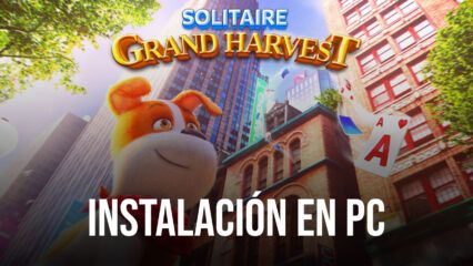 Cómo jugar Solitario Grand Harvest en PC con BlueStacks