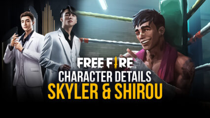 Garena Free Fire – Overview of New Characters ‘Skyler’ and ‘Shirou’