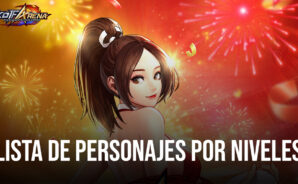 Lista de niveles de The King of Fighters ARENA para los mejores luchadores