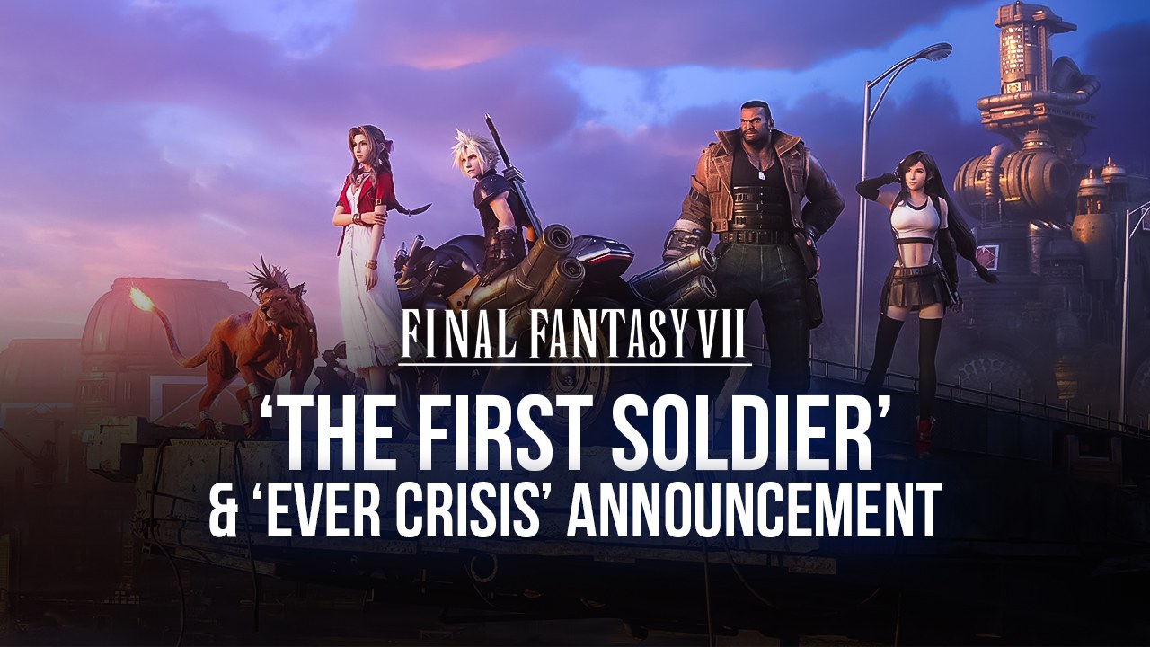 Final Fantasy VII The First Solider And Final Fantasy VII Ever Crisis  Revealed - Bounding Into Comics