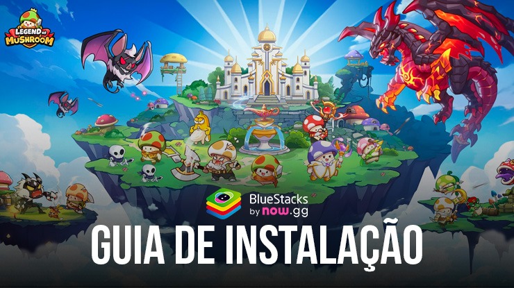 Como baixar e jogar Legend of Mushroom no seu PC com o BlueStacks