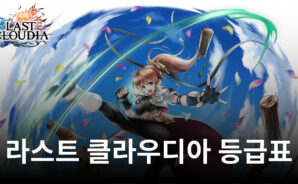 웰메이드 RPG 라스트 클라우디아 등급표, 지금 블루스택이 알려드릴게요