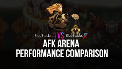 Сравнение производительности BlueStacks 4 и BlueStacks 5 в AFK Arena