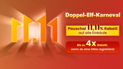 Double Eleven Carnival im BlueStacks Store – Sammle deine Gilde und spare bis zu 4x