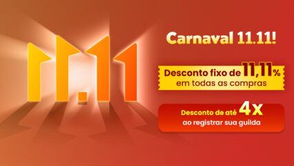 Double Eleven Carnival na BlueStacks Store – Reúna sua guilda e economize até 4x