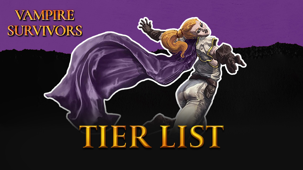 Vampire Survivors All Weapons and Passives Tier List (up to the