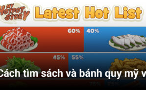 Tiệm lẩu Đường Hạnh Phúc: Cách tìm sách và bánh quy mỹ vị