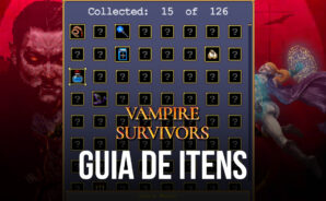 Guia de itens em Vampire Survivors: evoluções, combos, armas e passivas