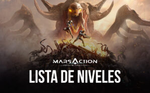 Marsaction: Infinite Ambition Lista de Niveles  con los mejores héroes del juego