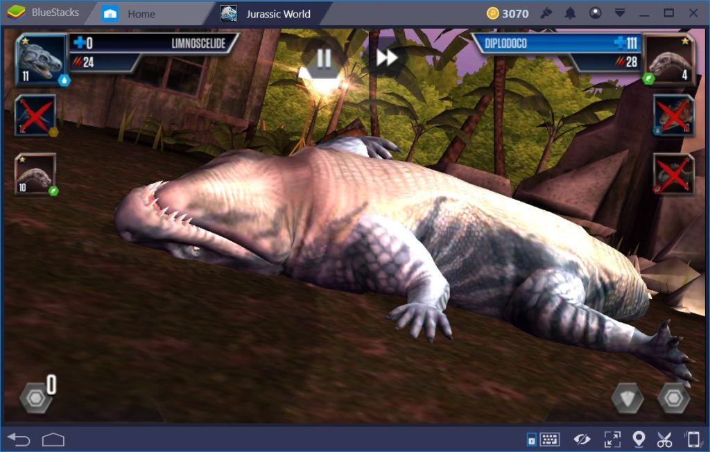 Jurassic World Il Gioco Come Vincere Nellarena Bluestacks