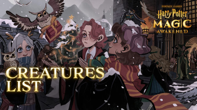 Harry Potter: Magic Awakened – List of All Summonable Creature Cards ...