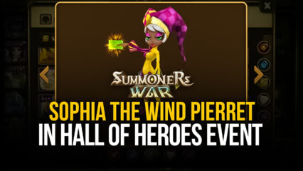 The Focus is on Sophia in Summoners War’s Hall of Heroes Event for March