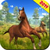 Wild Horse Family Simulator : Horse Games