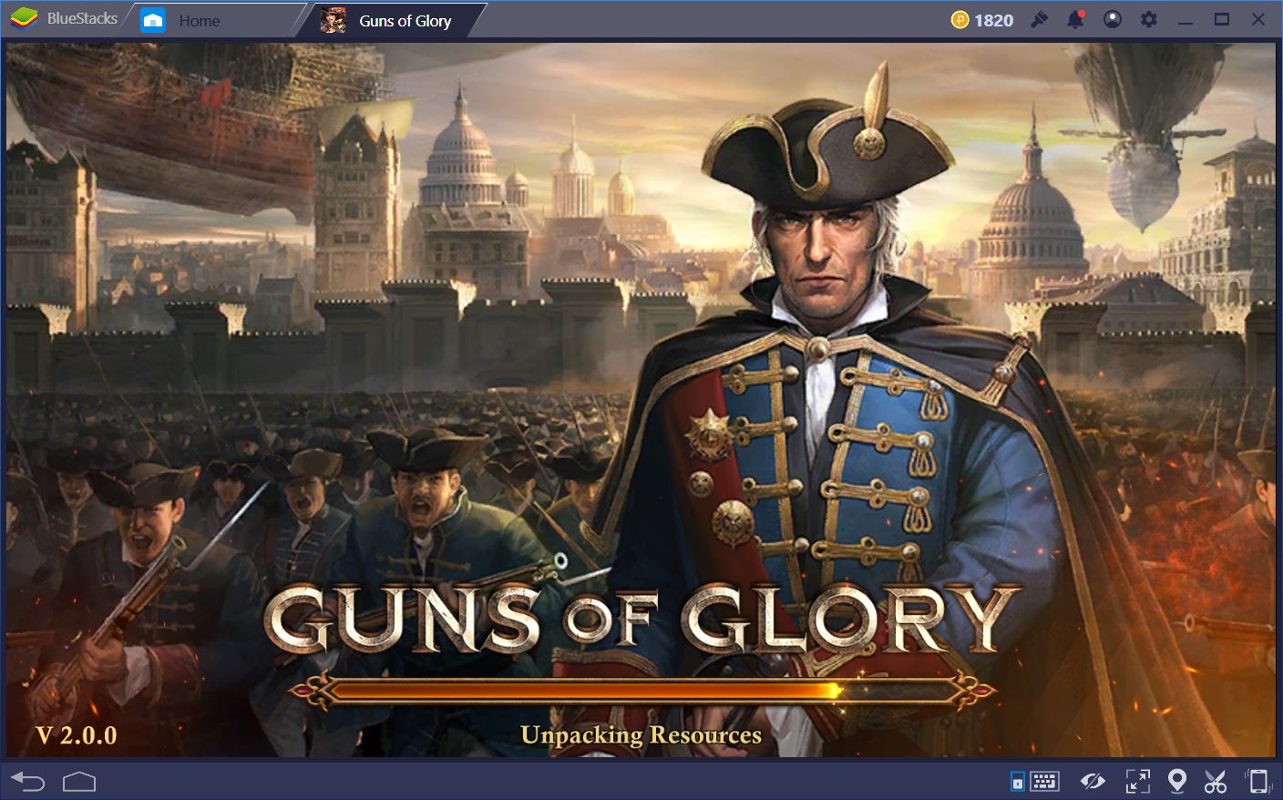 Guns of Glory on PC: Learning About The Castle and Kingdom Screens