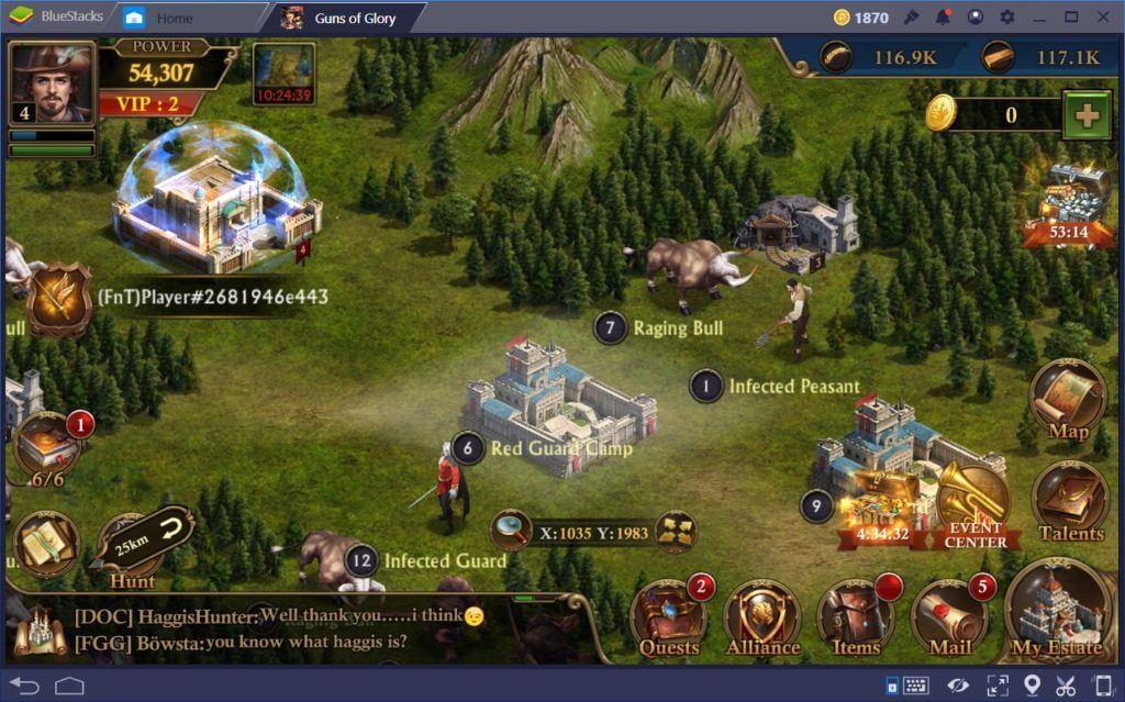 How To Attack Red Guard Camps in Guns of Glory on PC BlueStacks