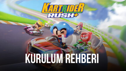 Kart Rider Rush+ Oynamak İçin Bilgisayarınızı Kullanın