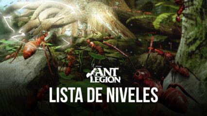 Ant Legion : For the Swarm – Lista de niveles de hormigas especializadas