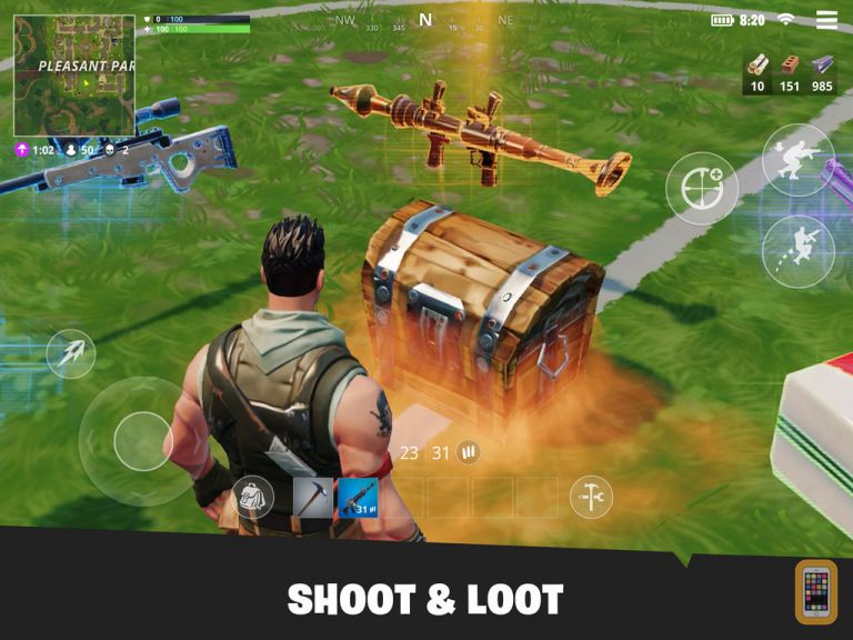 Download Play Fortnite Mobile On Pc Mac Emulator