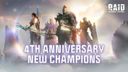 RAID: Shadow Legends – 4th Anniversary New Champions