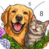 Zoo Animals Color by Numbers