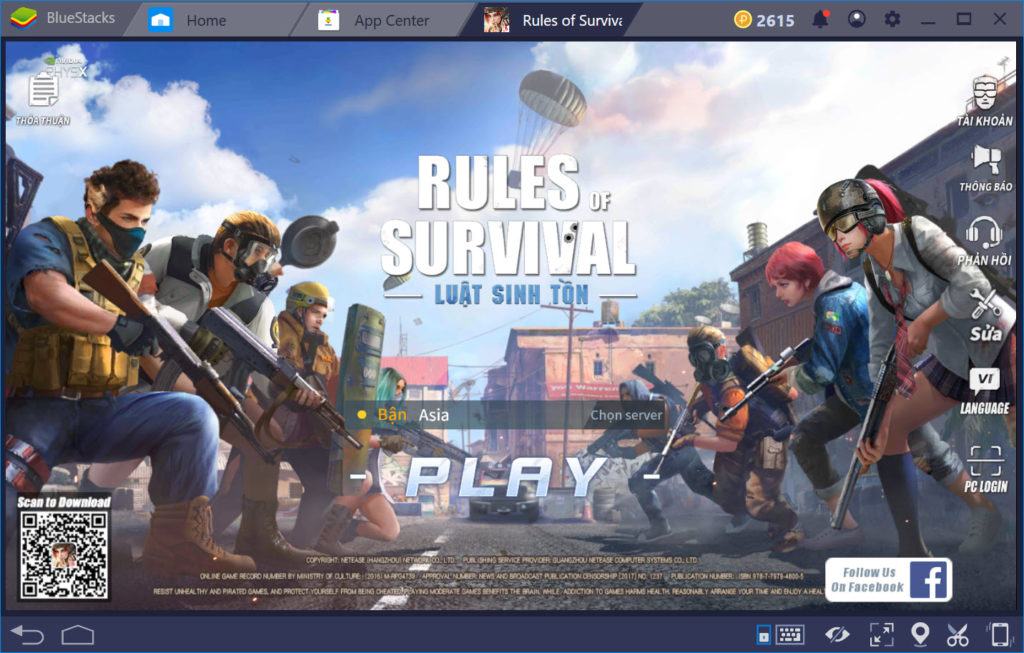 Hướng dẫn thiết lập Game controls khi chơi Rules of Survival với ...