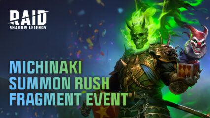 RAID: Shadow Legends – Guaranteed Michinaki Summon Rush Fragment Event