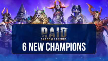 RAID: Shadow Legends – 6 New Champions and the Next Fusion Event