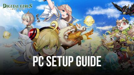 How to Play Digital Girls: Idle RPG on PC with BlueStacks