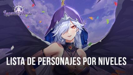 Lista de niveles de Legend of Almia los mejores y los peores personajes del juego (actualizado en mayo de 2023)