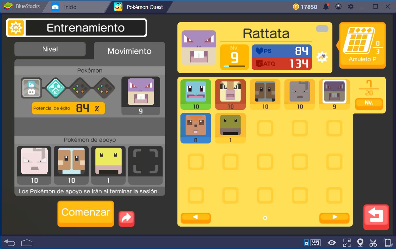 Guía de Optimización de Habilidades para Pokémon Quest