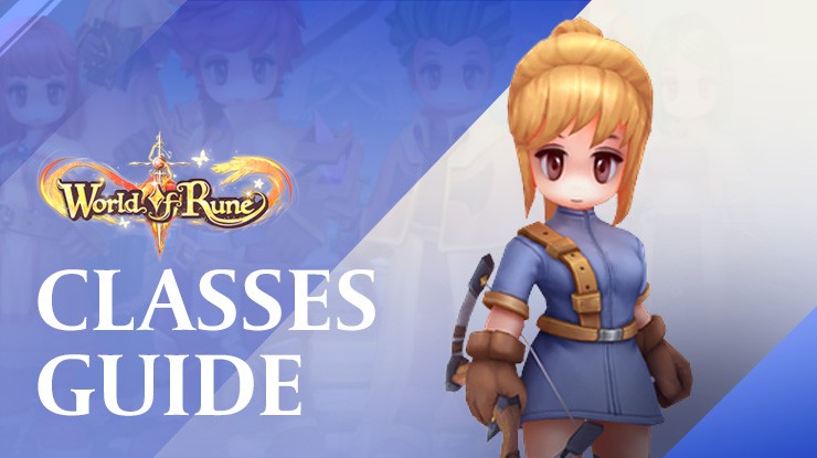 World of Rune Fantasy MMORPG Classes Guide and Abilities