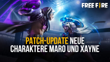 Free Fire veröffentlicht Maro und Xayne als neue Charaktere in Weltserien-Patch-Update